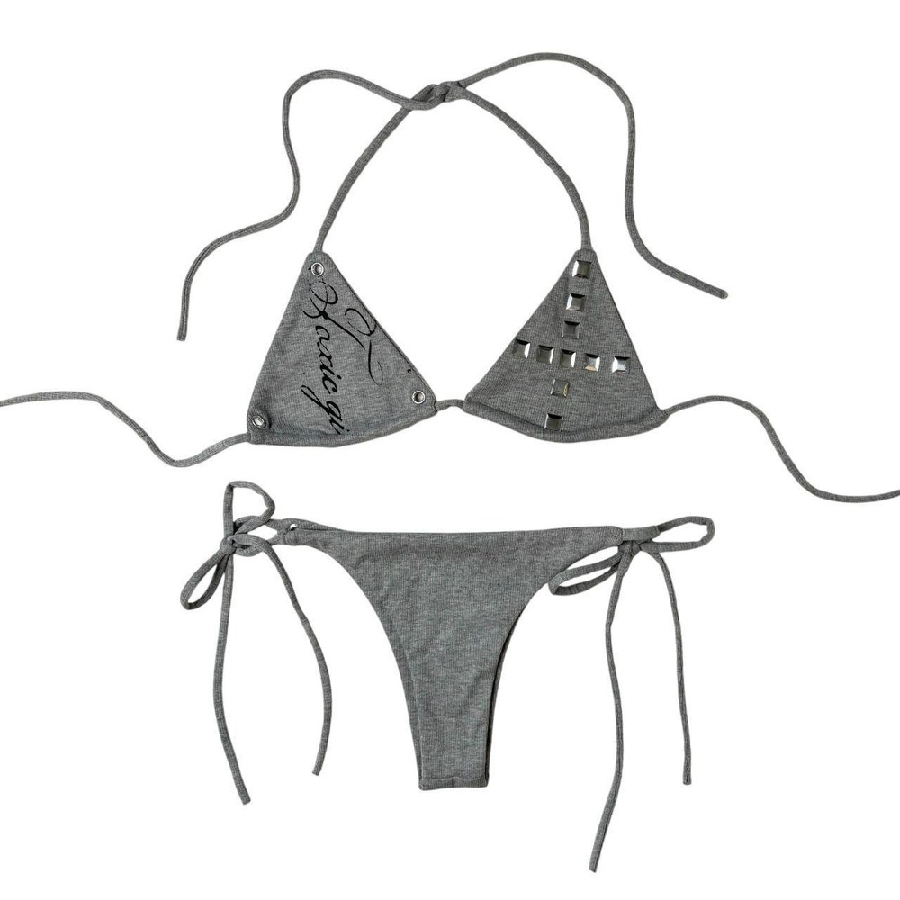 handmade grungy bikini set